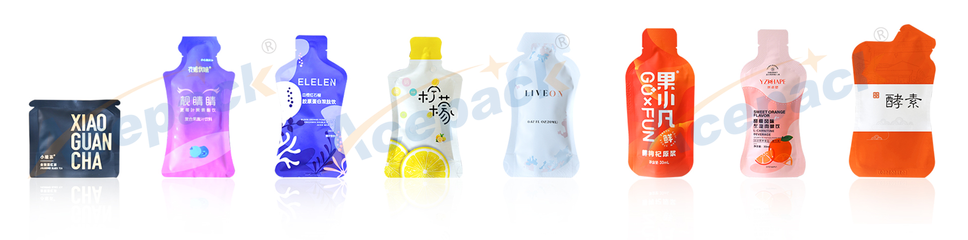 異形袋灌裝機 異形袋灌裝機樣袋